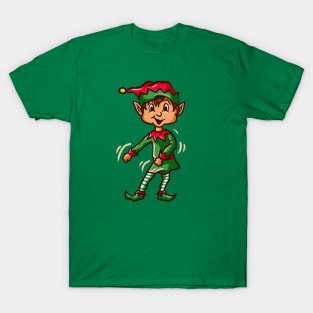 Anime Elf dancing the Flossing dance! T-Shirt